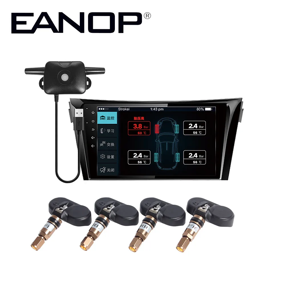 Buy EANOP D100 TPMS Android DVD Player Real time Auto