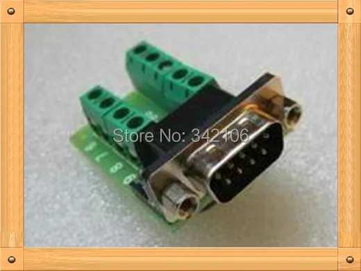 Free Shipping!!! RS232 to terminal / Serial Terminal DB9 connector (CBA4) | Электронные компоненты и