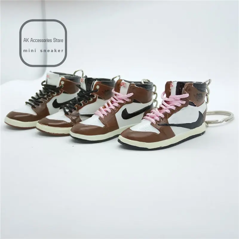 

Travis Scot AIR JORDAN1 Stereo 3D Mini Sneaker Model Keychain