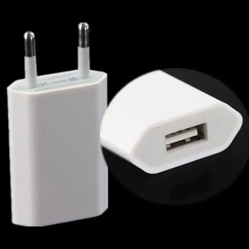 Мини-универсальный ЕС Plug Путешествия стены USB Зарядное устройство мобильного телефона Зарядное устройство адаптер для iPhone lightning для sony micro USB type-c
