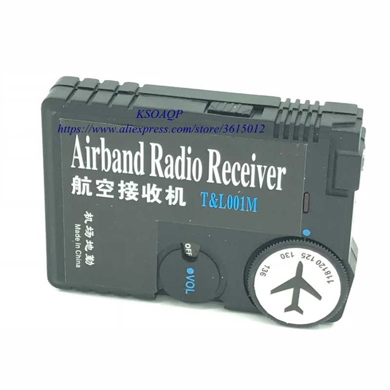 

118MHz-136MHz air band radio receiver Airband Radio Receiver aviation band receiver for Airport Ground