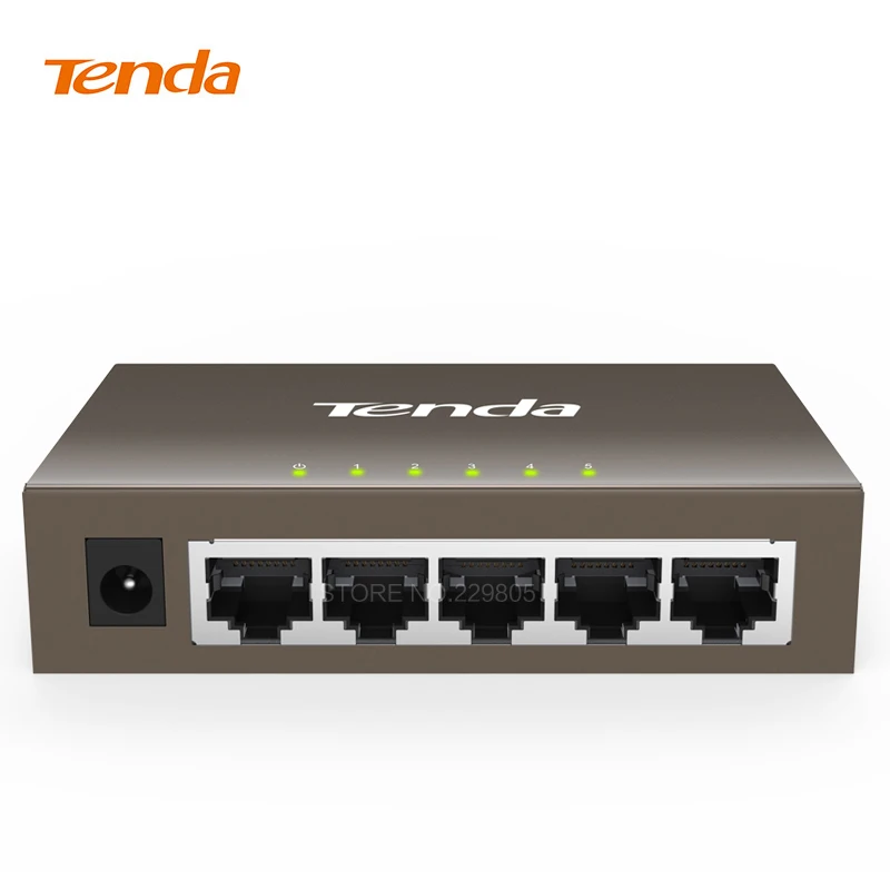 Tenda TEG1005D 5 Порты и разъёмы гигабитный коммутатор металлический выключатель рама предприятия сеть мониторинга деконцентратор 10/100/1000mbp переключатель