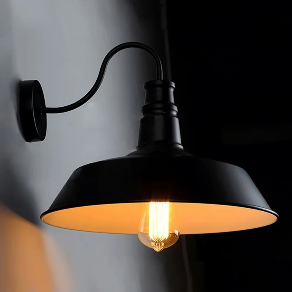 Vintage E27 Plated Loft Iron Wall Lamp Retro Industrial Bedside Lamp Bathroom Stair Antique Lamp Luminaria Wall Sconce