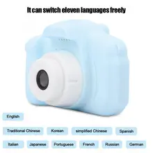 Детские однообъективы HD экран 12MP детская видеокамера игрушка