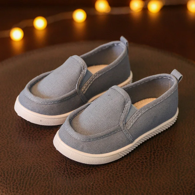 2018 children's soft bottom shoes boys fashion simple casual shoes ...