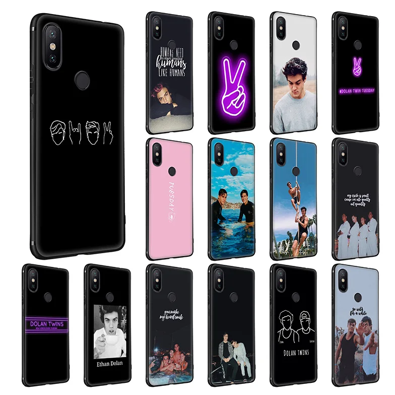 WEBBEDEPP Мягкий силиконовый чехол Dolan Twins для Xiaomi Redmi Note 7 6 6A 5 4 4X 4A S2 Plus Pro Lite Go |