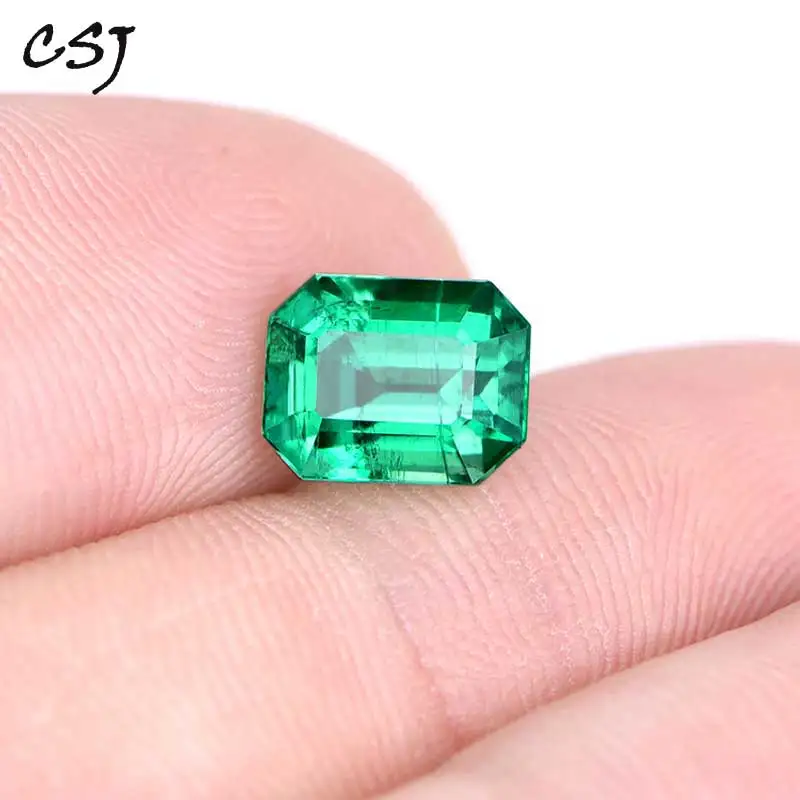CSJ Lab Created Colombia Emerald CSJ Lab Created Colombia Emerald