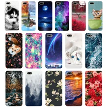 B силиконовый чехол для Huawei Honor 7A, чехол 5,45 дюйма, мягкий чехол для телефона Huawei Honor 7A 7 A, DUA-L22, русская задняя крышка, чехол, бампер