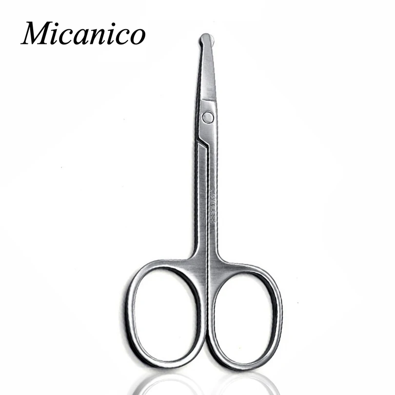 Micanico 1 шт. Лицо Макияж Ножницы Из Нержавеющей Стали Зеркало Брови Ресницы