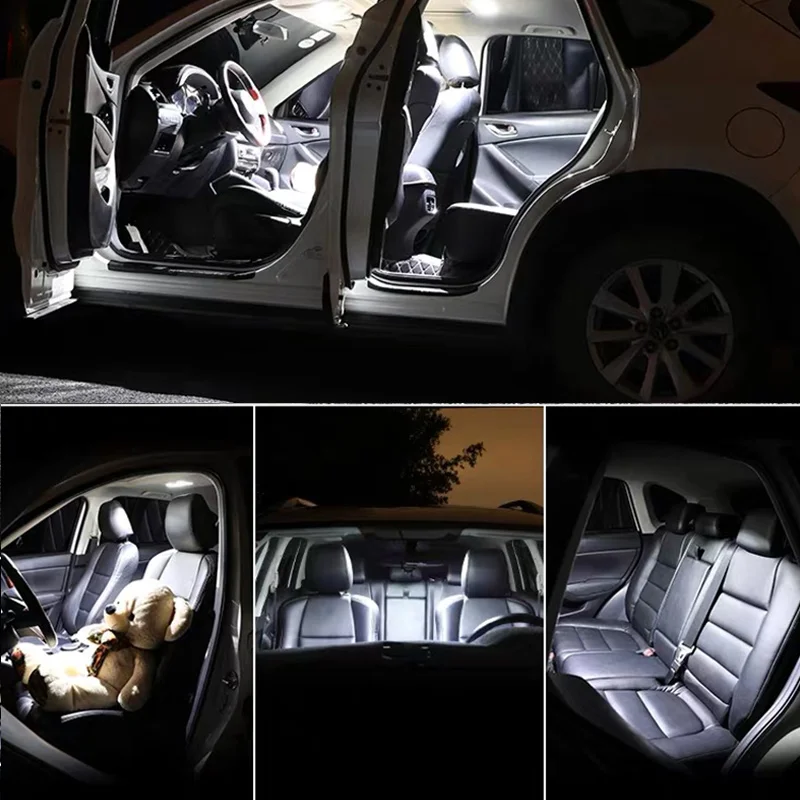 MITSUBISHI Shogun MK2 239 C5W blanc porte intérieure Ampoule Lumière LED Superlux