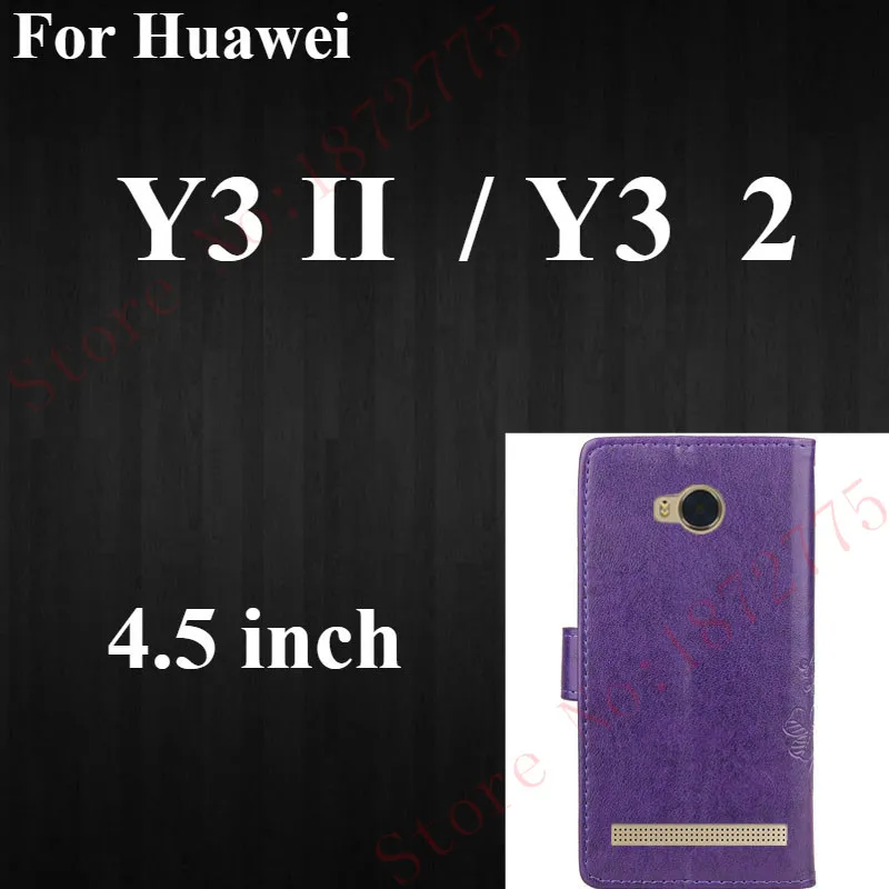 Case For Huawei P20 P8 P10 P9 Lite Mini Honor 9 5A 6A 8 5C 7C 6X Mate 10 Lite Y3 Y5 II Y9 Y6 7A Pro P Smart Flip Case - Цвет: Huawei Y3 II (Y3 2)