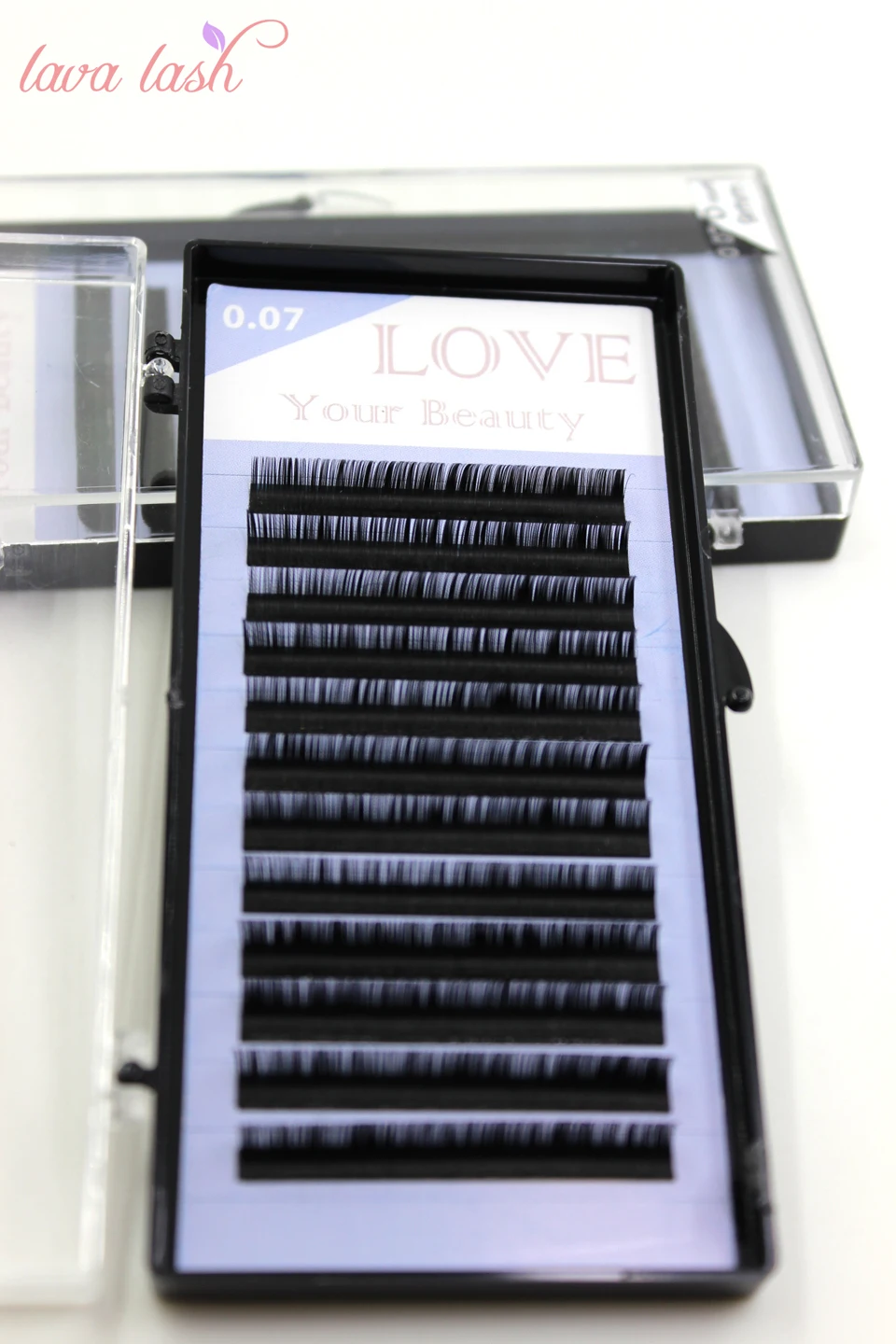 easy make a fan russian volume eyelash extensions