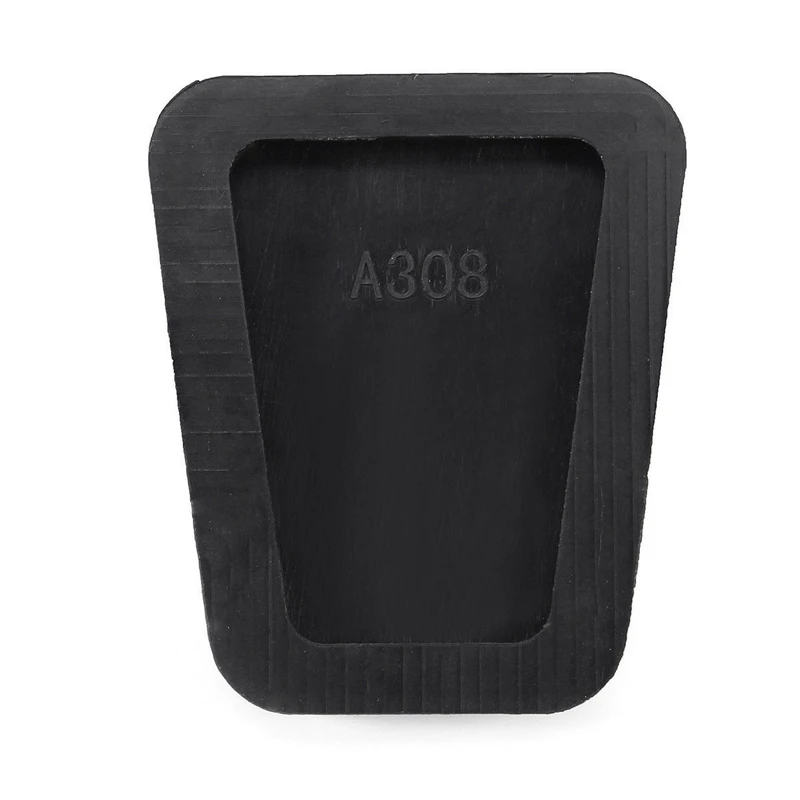 2Pcs Cafoucs Car Brake Clutch Pedal Rubber Pad Cover For Hyundai Accent Sonata Santa Fe H100 For kIA Rio Optima Parts 3282536000