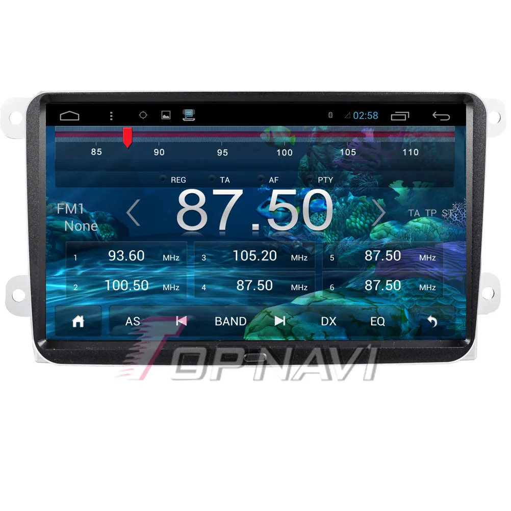 Flash Deal Topnavi 9" Quad Core Android 6.0 Car GPS Navigation for VW Magotan Autoradio Multimedia Audio Stereo,NO DVD 2