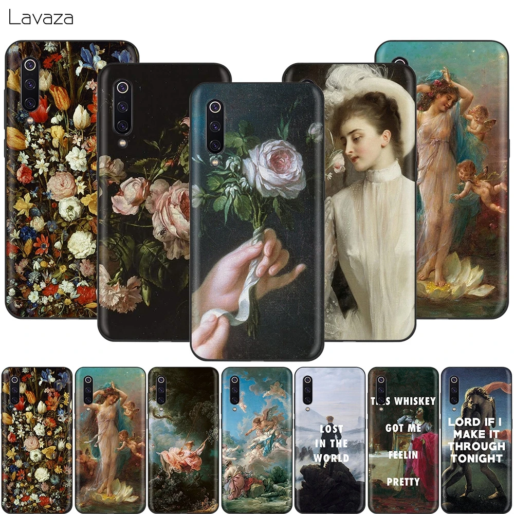

Lavaza Classic Painting Flower Aesthetic Case for Xiaomi Mi 9 8 6 A1 A2 Pocophone F1 Lite Max 3