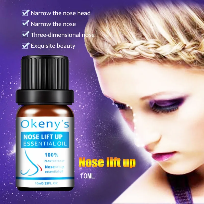 

Powerful Nosal Bone Remodeling oil nose essential oils reduce narrow thin nose lift up cream No Surgery P1