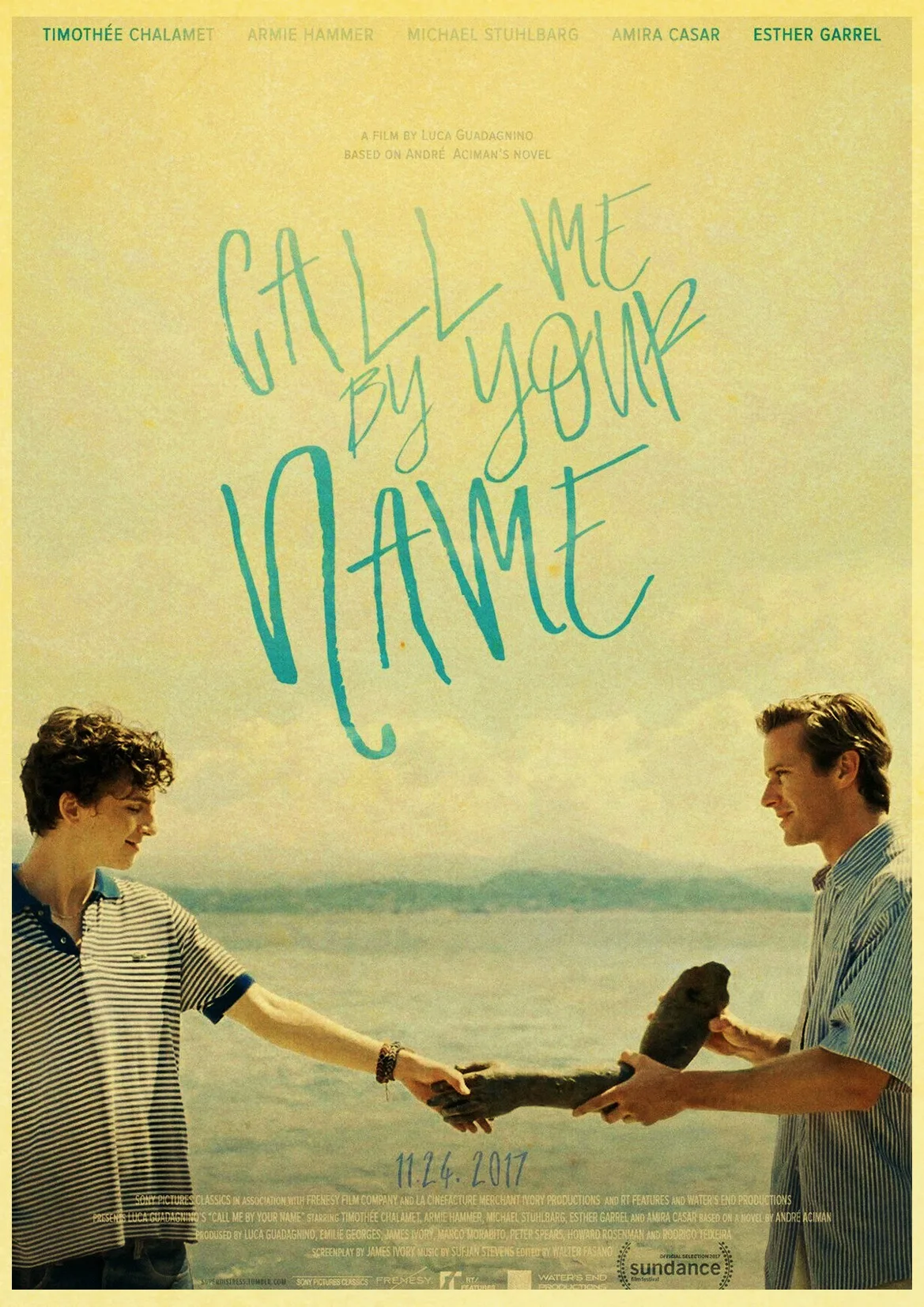 Call Me By Your Name Movie Poster Kraft Paper Print Retro Style Home Decor Wall Art Painting Wall Sticker Buy At The Price Of 3 48 In Aliexpress Com Imall Com