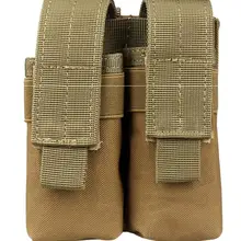 Открытый тактический двойной держатель патронов 9 мм зажим аксессуары специальная упаковка нейлон водостойкий Молл патронташ