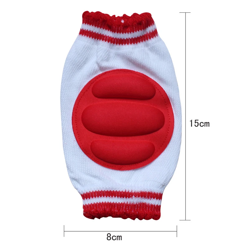 Baby Knee Protection Socks Elastic Anti-Slip Breathable Protector Knee Protective Sock