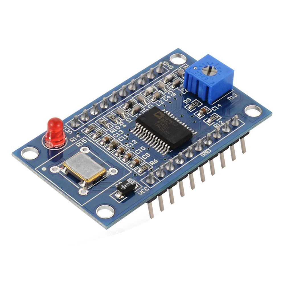 Новый стиль IC AD9850 DDS генератор сигналов Модуль 0 40 МГц 2 синусоида и квадратных