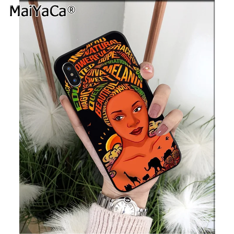 African Afro Black Girl Melanin Poppin