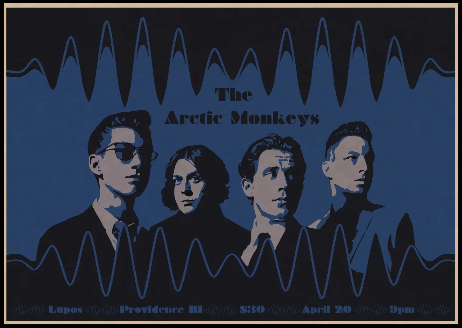 Группа Arctic Monkeys Music Class/rockers Arctic Monkeys ретро крафт-бумага плакат настенный домашний бар плакаты домашний Декор подарок 01