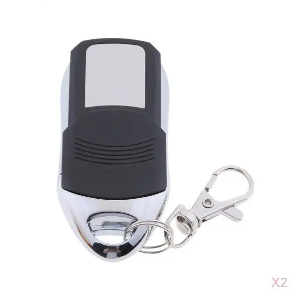2pcs Premium 433.92 MHz Keyless Garage Door Remote Cloner Transmitters for Nice Flor-S FLO1-RS FLO2-RS