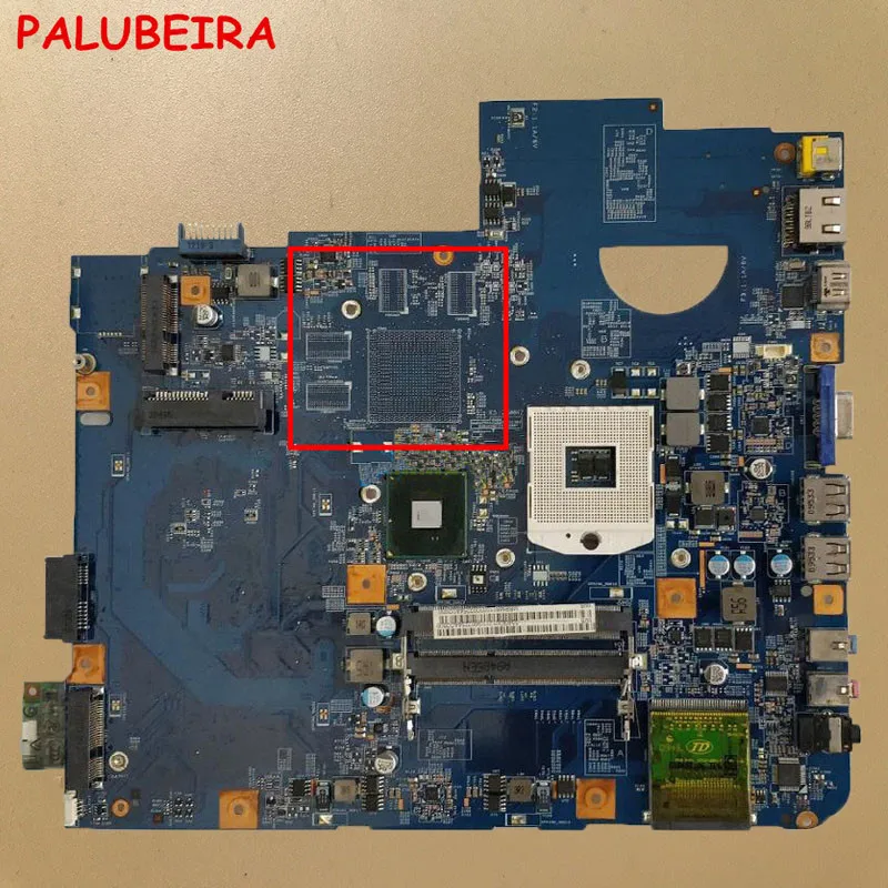 PALUBEIRA MBPM601002 материнская плата для ноутбука Acer aspire 5740 5740G 48.4GD01.01M HM55 JV50-CP MB 09285-1M