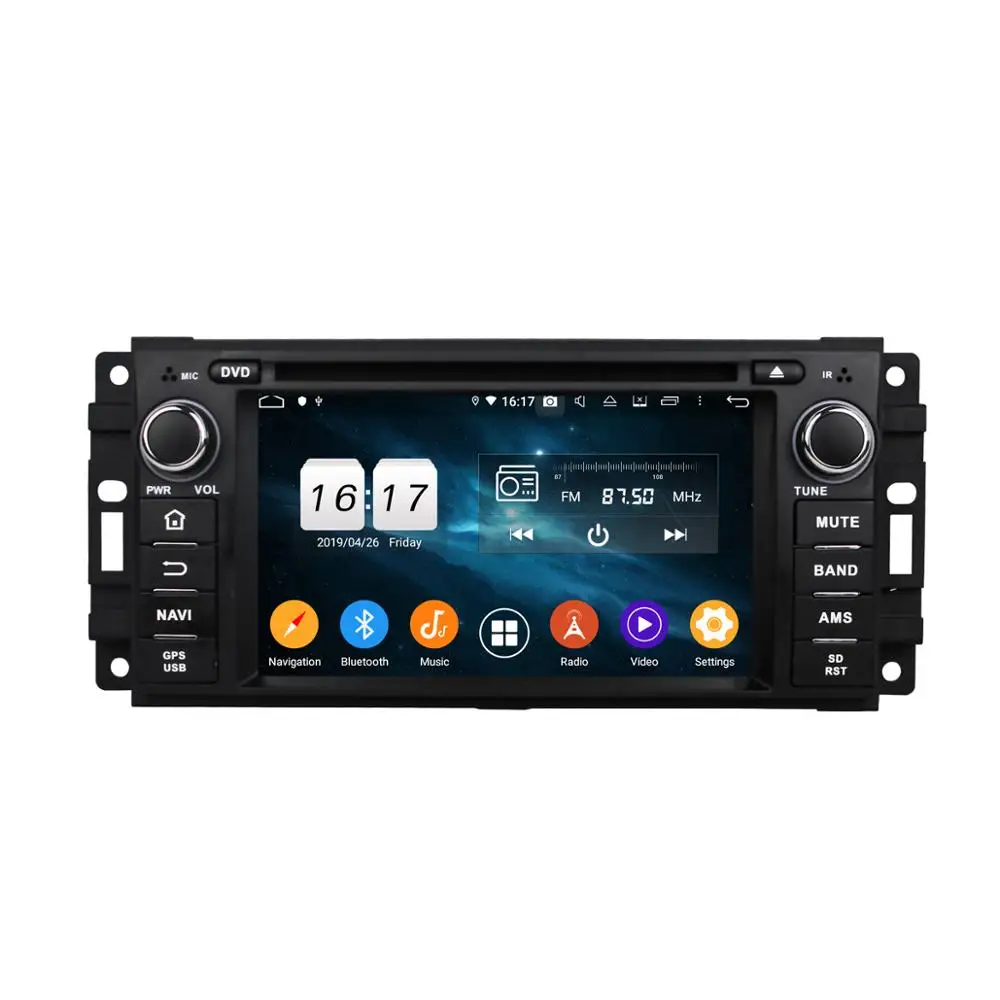 Best Android 9.0 CAR DVD Player for Chrysler/JEEP Sebring Grand Cherokee Compass Wrangler GPS navigation Car multimedia player 4+32G 0 Best Android 9.0 CAR DVD Player for Chrysler/JEEP Sebring Grand Cherokee Compass Wrangler GPS navigation Car multimedia player 4+32G 0