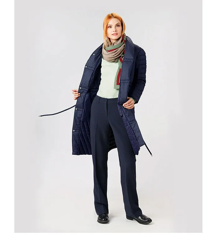 CEPRASK, высокое качество, весна-осень, тонкая парка для женщин, ветрозащитное Женское пальто, длинное, размера плюс, с поясом, хлопковые куртки, Новинка