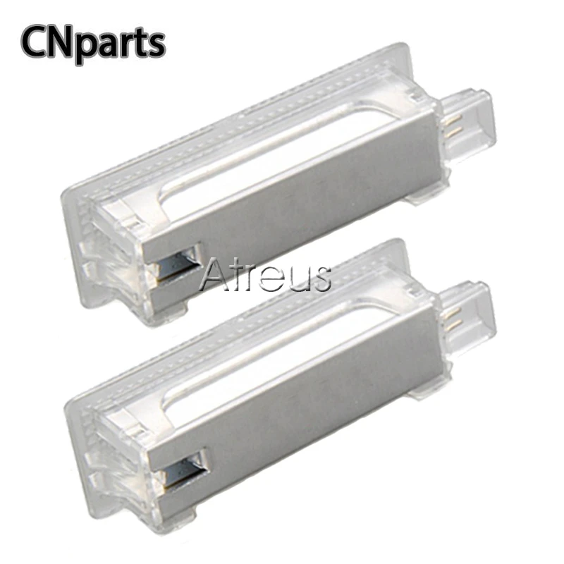 

CNparts For BMW E60 E90 E87 F10 E81 E63 MINI For Range Rover 2X Car LED Door Welcome Lights 12V White SMD3528 LED Courtesy Lamp