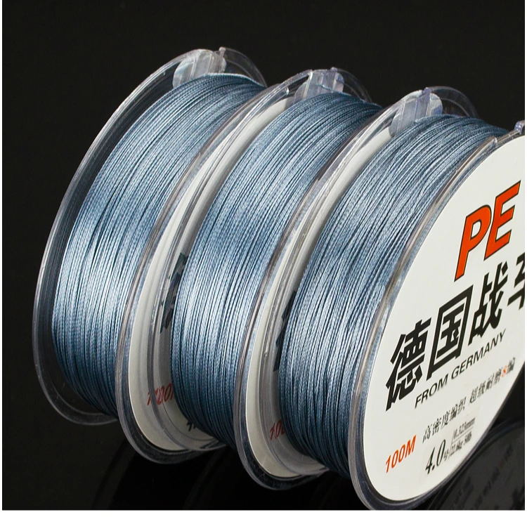 Linha de Pesca Trançada de Alta Fio de Pesca Puxando Forte Strenth Fios 100 m - 300 Durável Multicolor Seapole pe Tecer Fio 4 7 Puxando forte Linha De Pesca Trançada de
