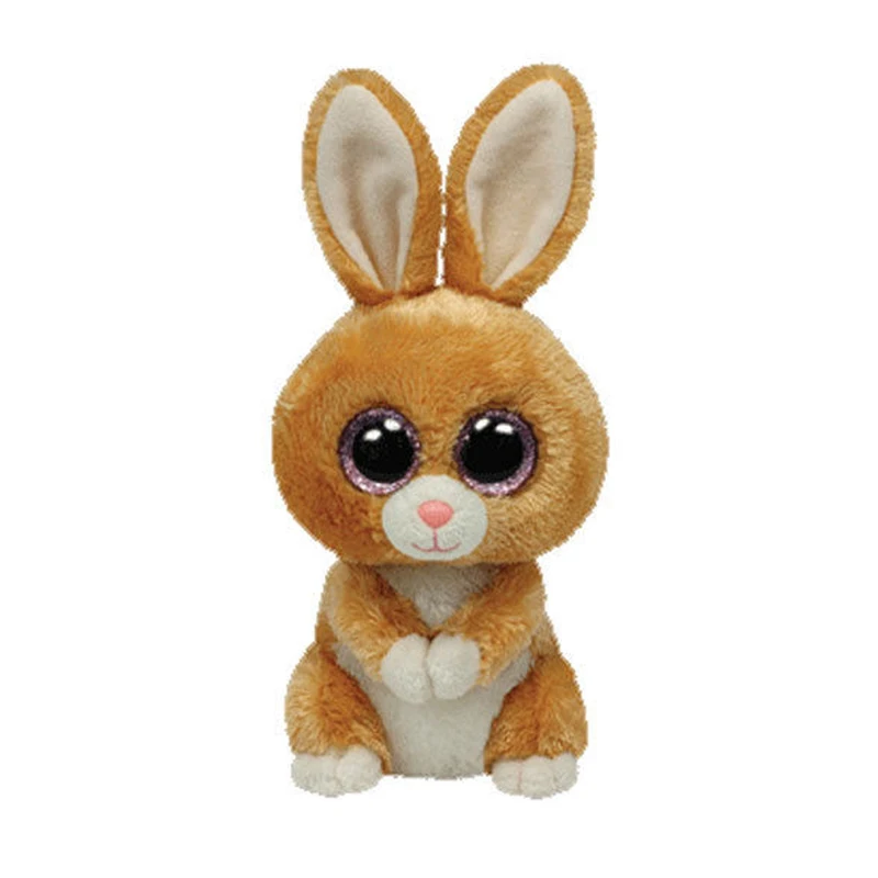 

Ty Beanie Boos Carrots The Brown Rabbit Plush Bunny Toy 15cm