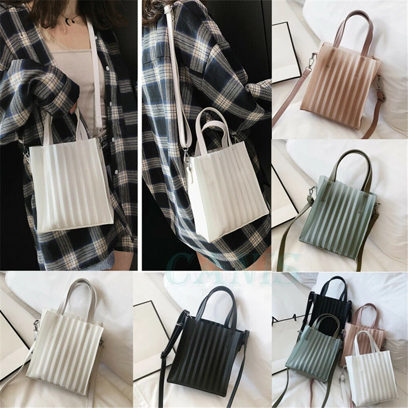 

Women Ladies Crossbody PU Leather Solid Shoulder Bag Tote Purse Handbag Messenger Satchel Multiple Use