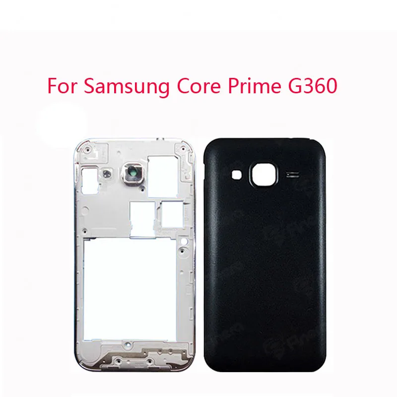 

Original Phone Middle Frame Housing Cover With Battery Rear Door For Samsung Galaxy Core Prime VE G361 G361F G361H Chassis Cases