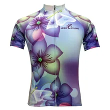 Cycling Jersey Women New Design Breathable Summer Short Sleeve Cycling Shirts Quick-Dry Bike Jersey in 6 Colors