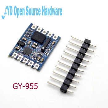 

1pcs AHRS GY-955 high stability Calman filter sensor nine axis navigation module BNO-055 with pin