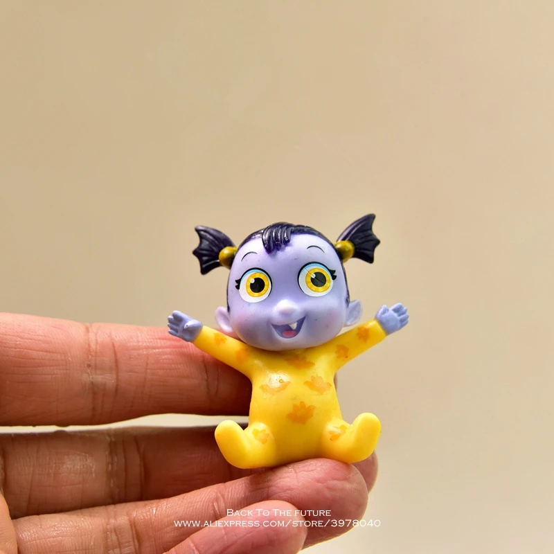 Disney Vampirina 5-14 см фигурка аниме мини кукла украшение ПВХ Коллекция фигурка игрушки модель для детей подарок