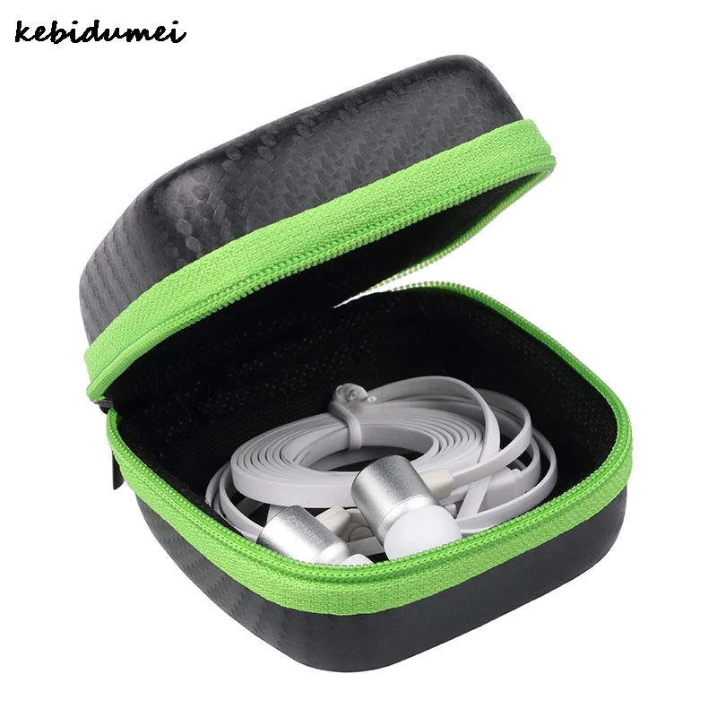 

Kebidumei Earphone Accessories Case Bag High End In Ear Earphone Headphones Storage Case Bag For Earphone
