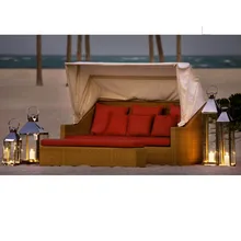 Новое поступление открытый сад патио плетеный шезлонг мебель для продажи