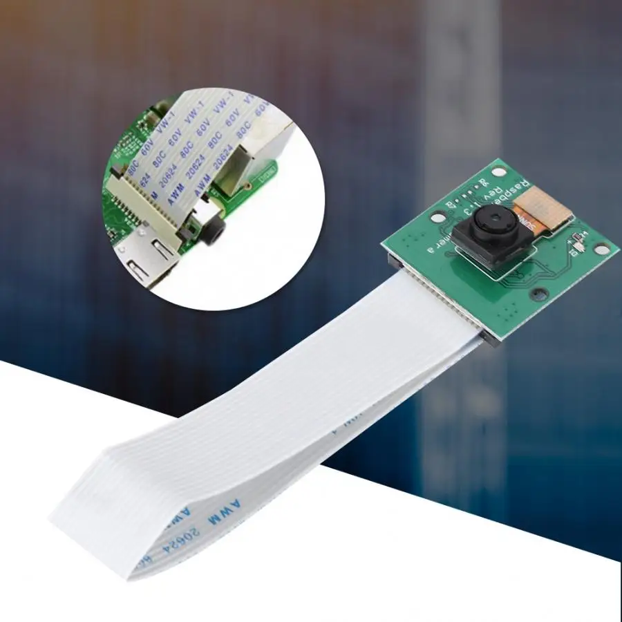 Cam 5MP Webcam Camera Module for Raspberry Pi 3B//2B A++ US Camera 3 Model B