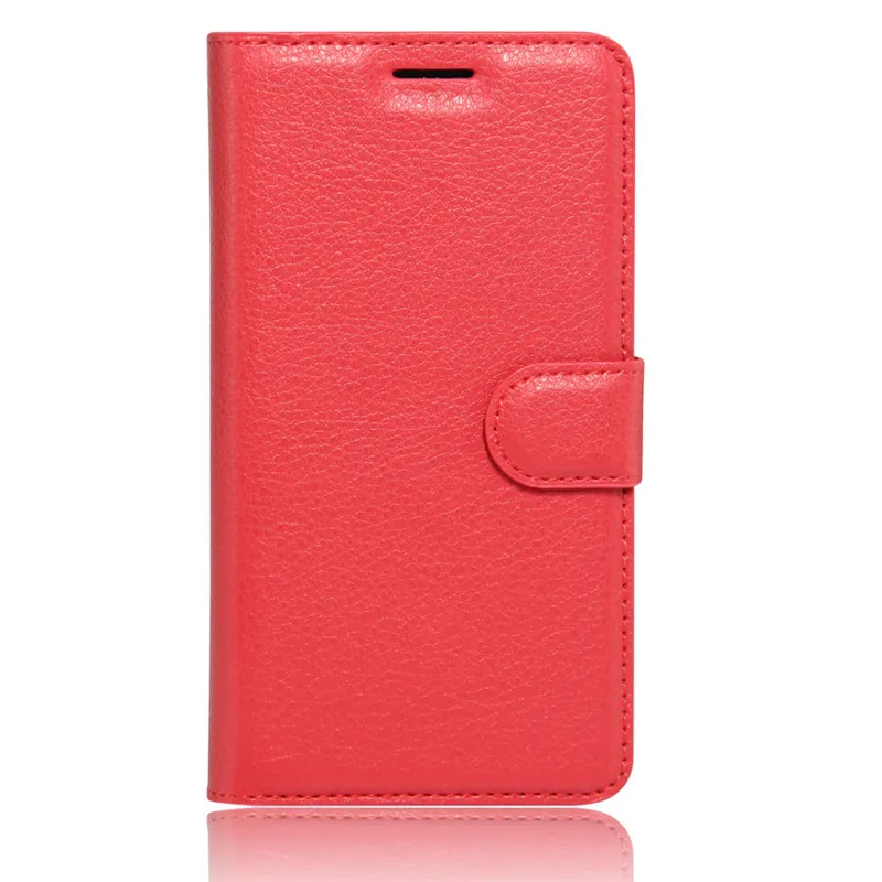 Капа флип чехол роскошный чехол-книжка из кожи с бумажником и подставкой задняя крышка чехол для Huawei Y5 Y6 чехол с кармашком для карточек прочное портмоне - Цвет: red