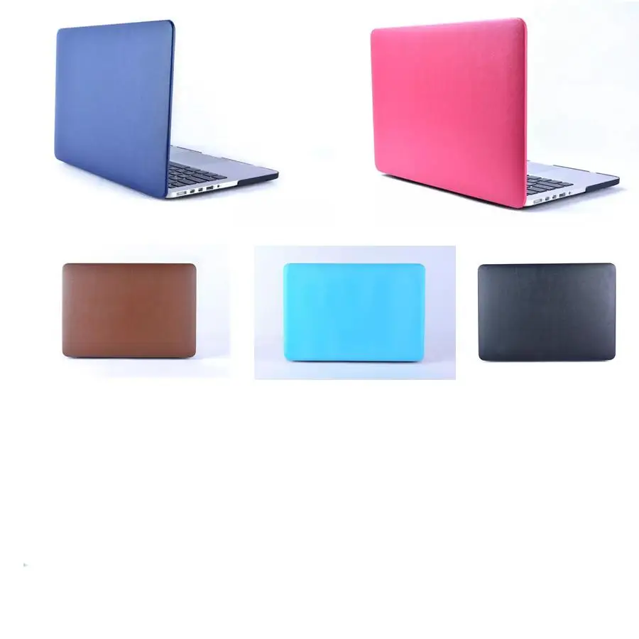 2017 NEW High Quality Pu Material Cover For Macbook Pro 13.3 15.4 Pro Retina 12 13 15 Inch For
