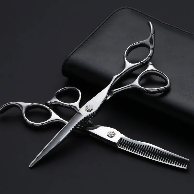 Профессиональный Япония сталь 6 ''сократить ножницы комплект резки Парикмахерская makas стрижка ножницами филировочные ножницы парикмахерские ножницы