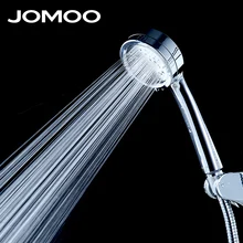 JOMOO Water Saving Round Bathroom Shower Head ABS Chrome Booster Showerhead High Pressure Handheld Hand Shower