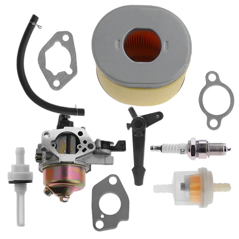 

Carburetor With Air Filter Kit Fits For Honda GX240 8HP, GX270 9HP Generator Replacement 3500-ZE2-W71&16100-ZH9-W21