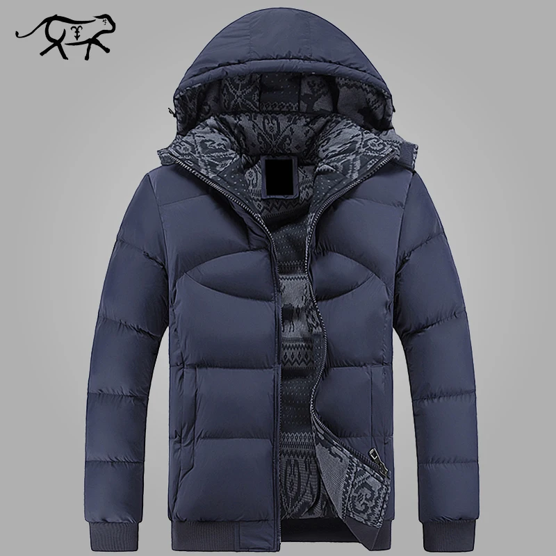 

New Brand Clothing Winter Jacket Men Casual Parkas Jacket Thick Men Warm Hooded Men's Coats and Jackets Fashion overcoats Hommer