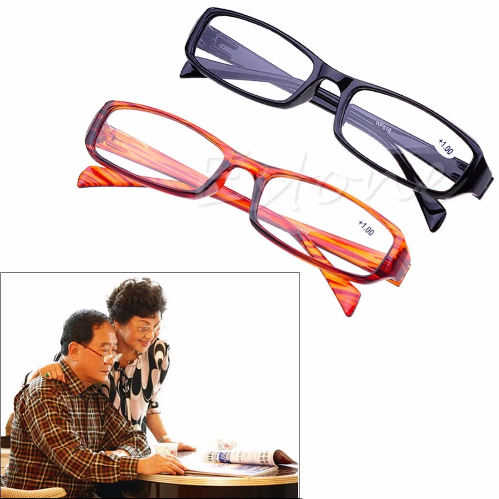 

NoEnName_Null 1 Pc Black/Brown Resin Reading Glasses Readers Presbyopia +1.00 1.50 2.00 2.50 3.00 3.50 4.00 Diopter