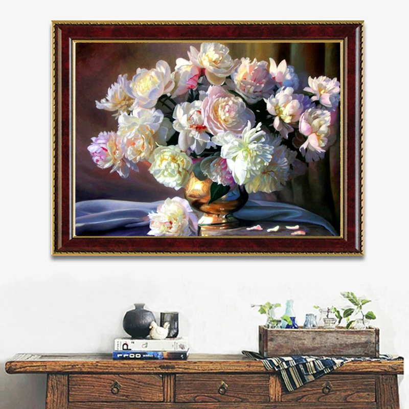 

Diamond embroidery 5D flower icons diamond cross stitch crystal square diamond decorative diy diamond painting christmas gift