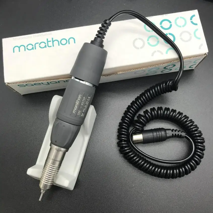 Сильный 210 MARATHON Чемпион SDE H37SP ручка 35000 об./мин Электрическая дрель для ногтей